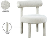 Parlor Contemporary Accent Chair with Solid Wood Frame and Chic Modern Design for Stylish Living Spaces