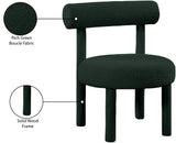 Parlor Contemporary Accent Chair with Solid Wood Frame and Chic Modern Design for Stylish Living Spaces