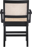 Preston Natural Cane Mid-Century Dining Arm Chair Set - Stylish Comfort for Every Dining Space