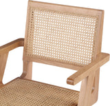 Preston Natural Cane Mid-Century Dining Arm Chair Set - Stylish Comfort for Every Dining Space