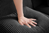 MARTHA 153" 4-Seater Sofa with 1 Ottoman