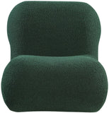 Quadra Contemporary Accent Chair with Luxurious Teddy Fabric and Stylish Brushed Brass Accents