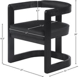 Manchester Faux Leather Dining Chair - Bold Contemporary Design with Comfort and Style for Any Space
