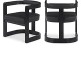 Manchester Faux Leather Dining Chair - Bold Contemporary Design with Comfort and Style for Any Space