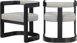 Manchester Faux Leather Dining Chair - Bold Contemporary Design with Comfort and Style for Any Space