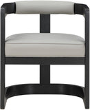 Manchester Faux Leather Dining Chair - Bold Contemporary Design with Comfort and Style for Any Space