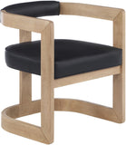 Manchester Faux Leather Dining Chair - Bold Contemporary Design with Comfort and Style for Any Space