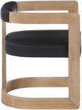 Manchester Faux Leather Dining Chair - Bold Contemporary Design with Comfort and Style for Any Space