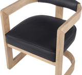 Manchester Faux Leather Dining Chair - Bold Contemporary Design with Comfort and Style for Any Space