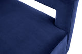 Armani Modern Accent Chair with Luxurious Upholstery and Stylish Gold Steel Base for Home Decor