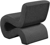 Desiree Contemporary Accent Chair with Soft Boucle Fabric for Stylish Living Room or Bedroom Decor