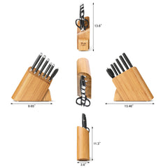 L Series 7-Piece Knife Block Set, Forged German Steel, 1026603