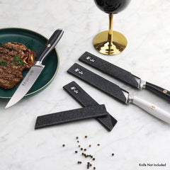 8-Piece Steak Knife Guard Set, Black, 1026641