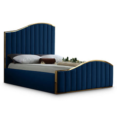 Jolie Velvet King Bed