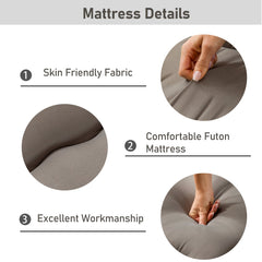 MAXYOYO Cot Futon Mattress Floor Mattresses Carpets Tatami Mats