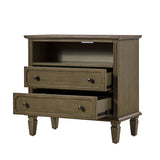 Galatea 2 - Drawer Solid Wood Nightstand Chest(Optional Types)