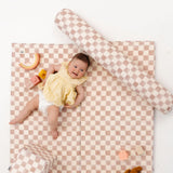 Checker Gumdrop Support Pillow