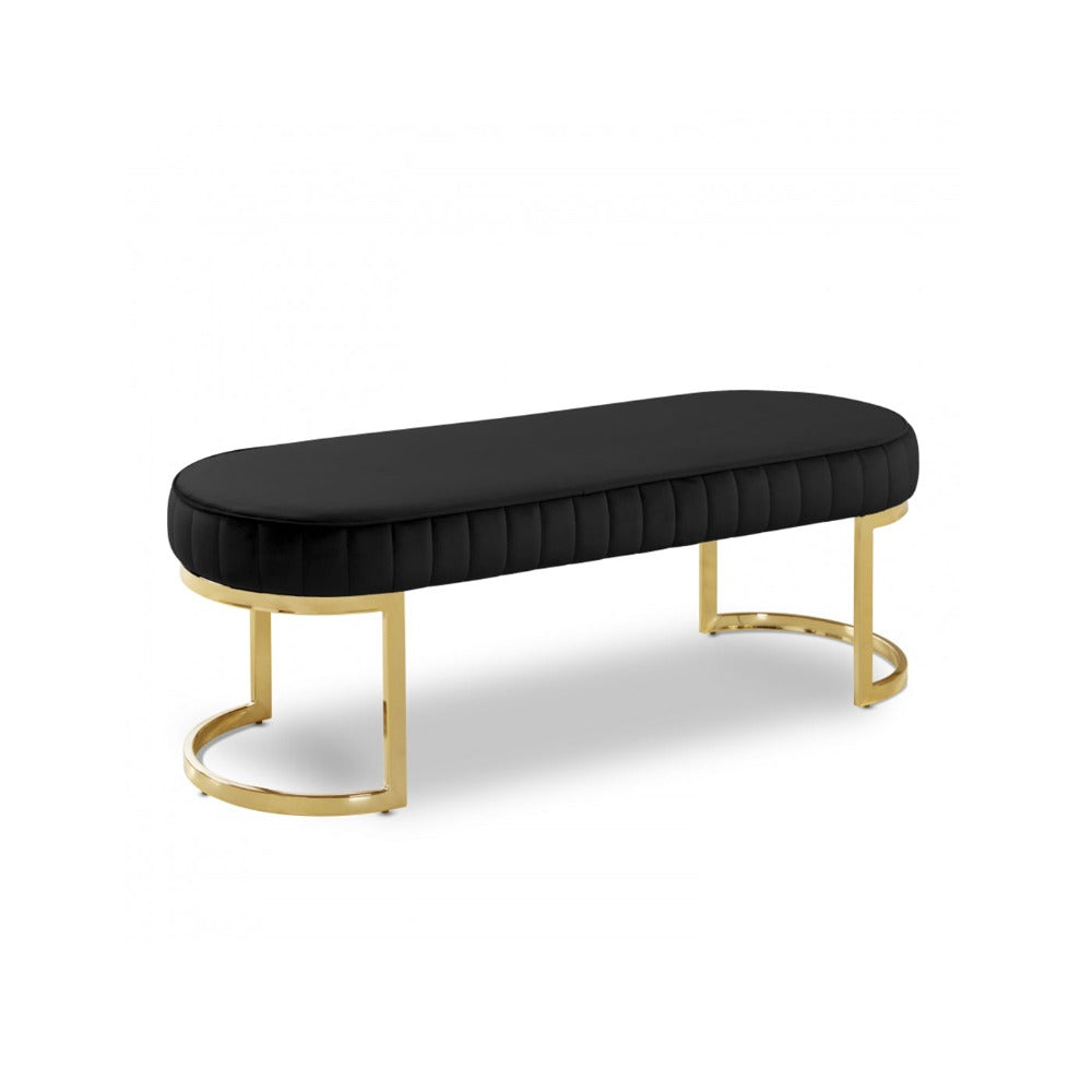 Lemar Velvet Bench