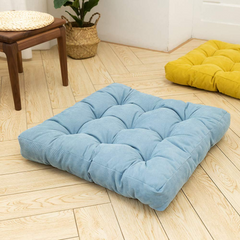 MAXYOYO Solid Square Seat Cushion, Sky Blue, 22x22 inch