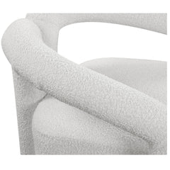 Otto Boucle Fabric Accent Chair