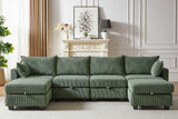 HARLOW 114" Corduroy Sofa w/ Storage