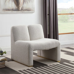 Alta Boucle Fabric Accent Chair