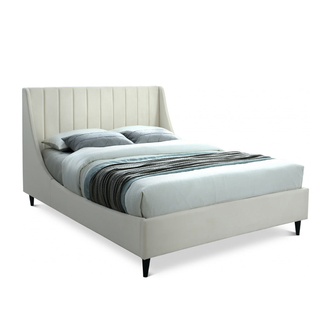 Eva Velvet King Bed