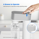 Sodafizz Aerated Beverage Maker, Soda Maker Machine for Home Carbonating (White)