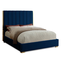 Becca Velvet Queen Bed