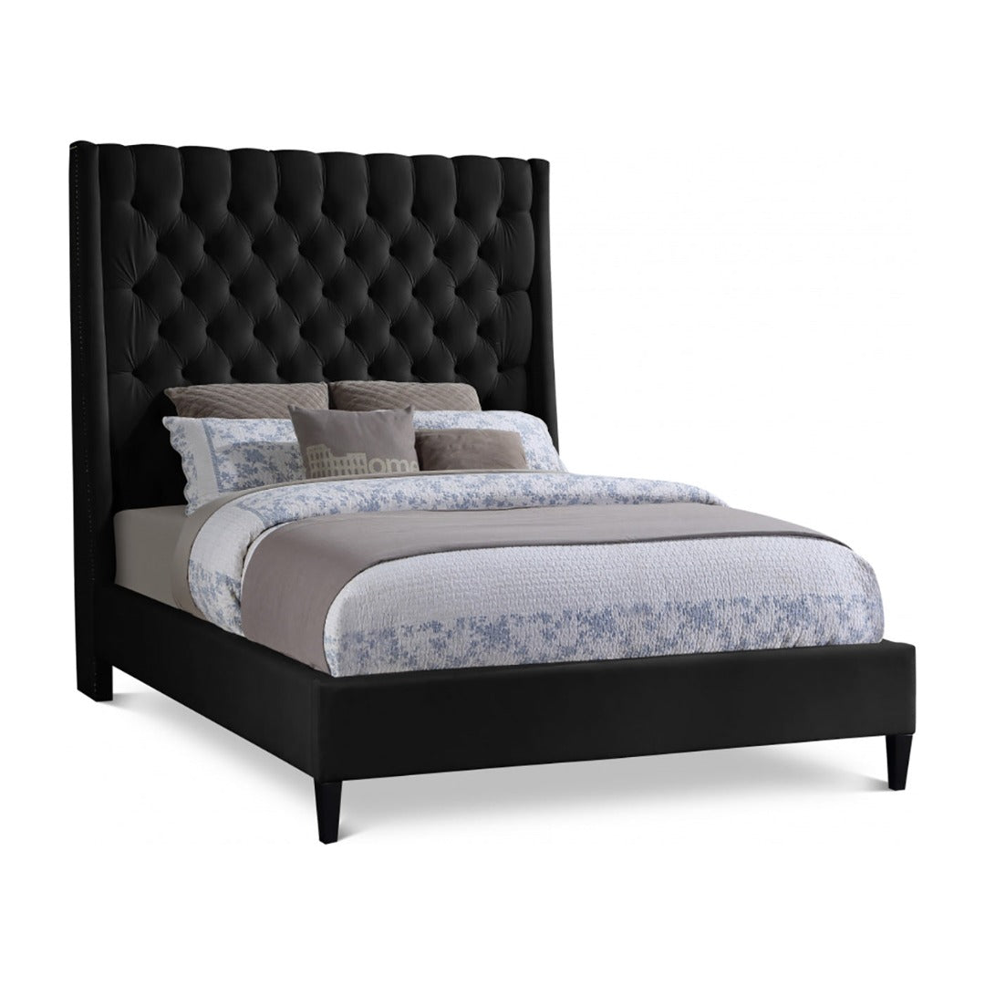 Fritz Velvet Bed