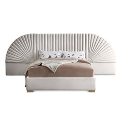 Cleo Velvet King Bed