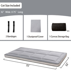 MAXYOYO Padded Japanese Floor Mattress, Grey style