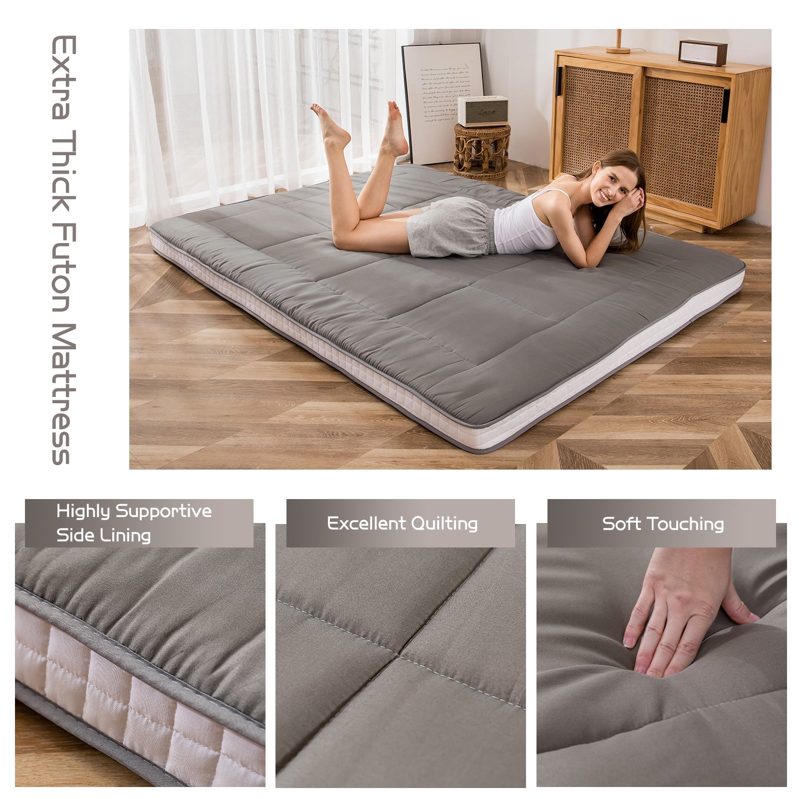 MAXYOYO Padded Japanese Floor Mattress