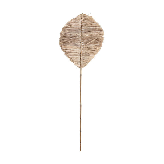 Handmade Natural Raffia Anahaw Leaf Shape