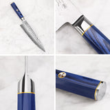 KITA Series 2-Piece Carving Set, High Carbon X-7 Damascus Steel, 501516
