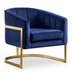 Carter Velvet Accent Chair