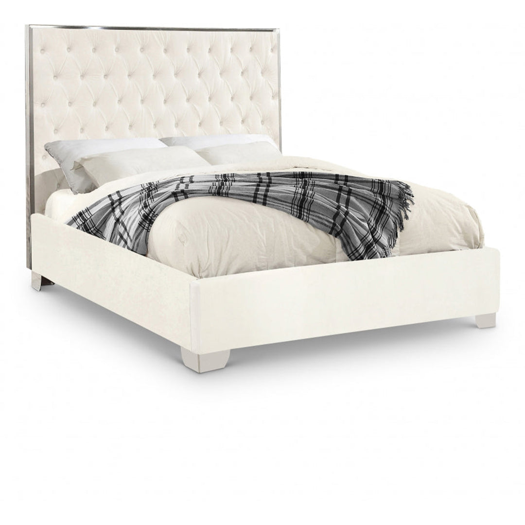 Lexi Velvet Queen Bed