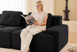 CORDELIA 153" 4-Seater Sofa with 1 Ottoman