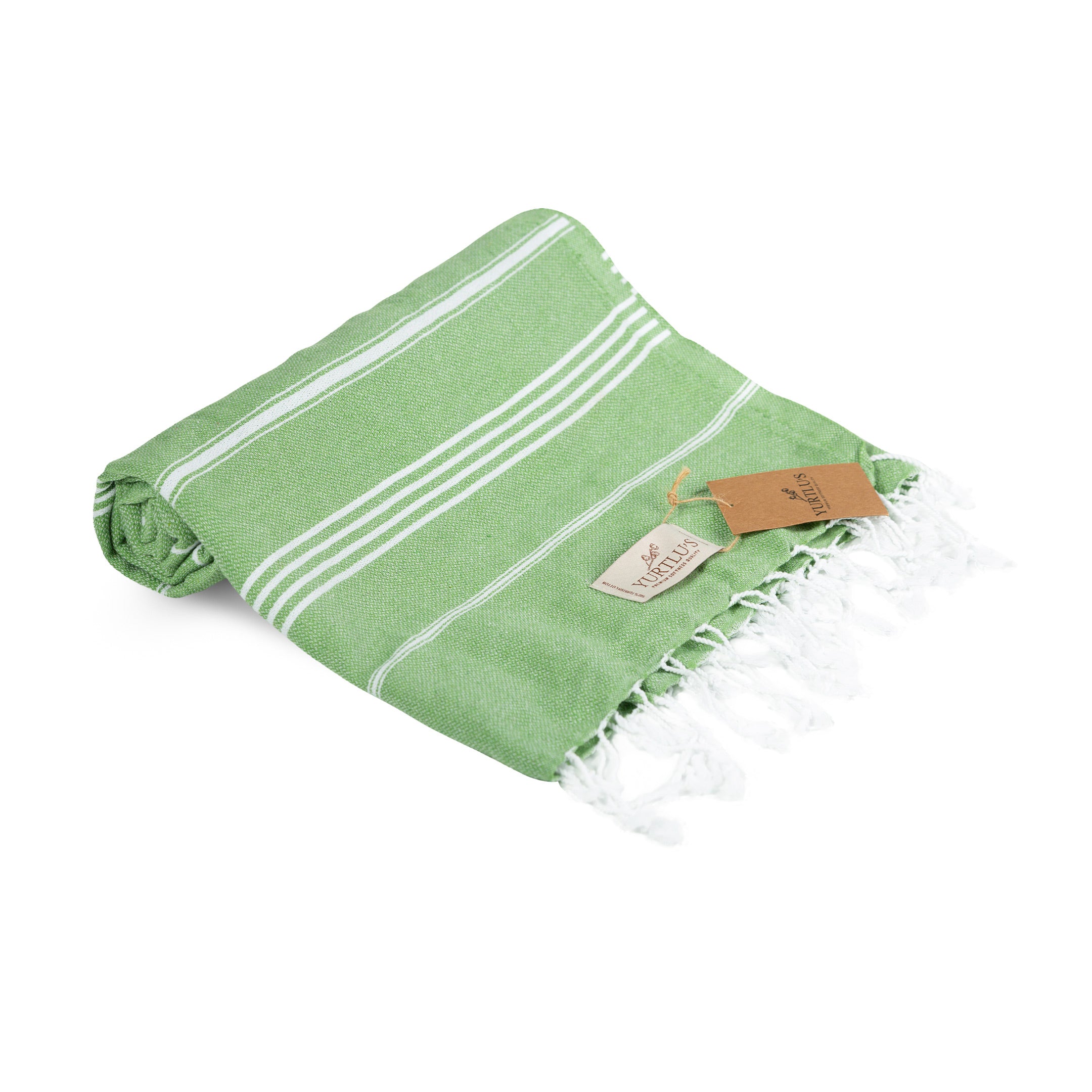 YURTLU’S Minimalist Series Premium Turkish Towel – Green