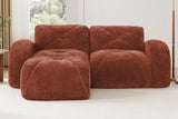 MYLO 80" Loveseat with 1 Ottoman