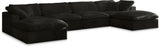 Cozy - 6 Piece Modular Double Chaise Sectional