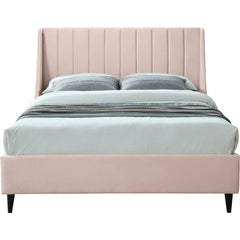 Eva Velvet Queen Bed