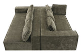 NOUVA 130" Chenille 6-Seater sofa