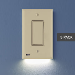 Rocker Switchlight For 3-way Switches - Ivory