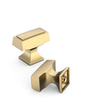 DESIGN3067 Champagne Bronze Cabinet Knobs | 1.4" Round Drawer Pulls for Cabinets & Dressers