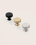 DESIGN4494 Champagne Bronze Knurled Cabinet Knobs | Kitchen Drawer, Cupboard & Wardrobe Handles