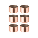 Mauviel M'PASSION Copper 6-Piece Souffle Mold Set