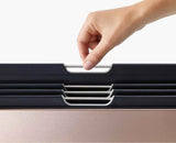 Folio™ Steel 4-piece Chopping Board Set With Rose Gold Stainless-Steel Case