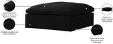 Serene Modular Contemporary Ottoman with Cloud-Like Comfort and Soft Down Feather Cushions