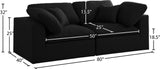 Serene Modular Sofa - Luxurious Cloud-Like Comfort with Soft Textured Fabric and Custom Configurations